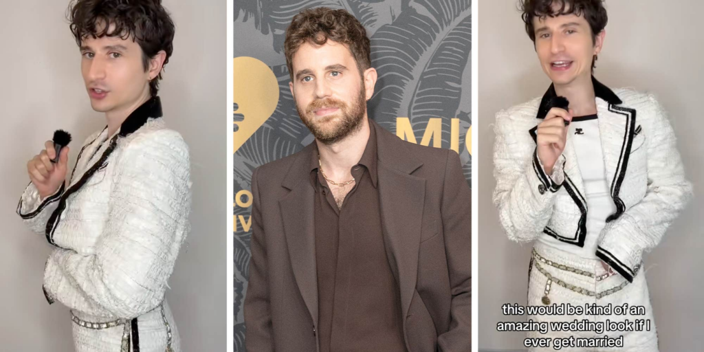 "I'm sooo super jealous": TikToker shows off custom suit Ben Platt wore to the Met Gala—that he bought off The RealReal