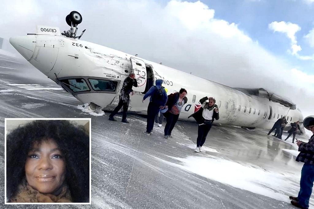 Flight attendant on plane that flipped upside down in Toronto sues Delta for $75M