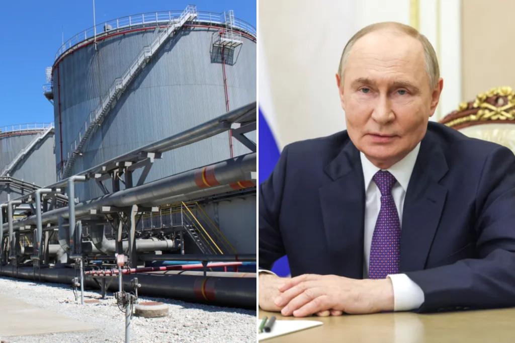 Ukrainian drone attack sparks massive fire at Russian oil depot near Sochi