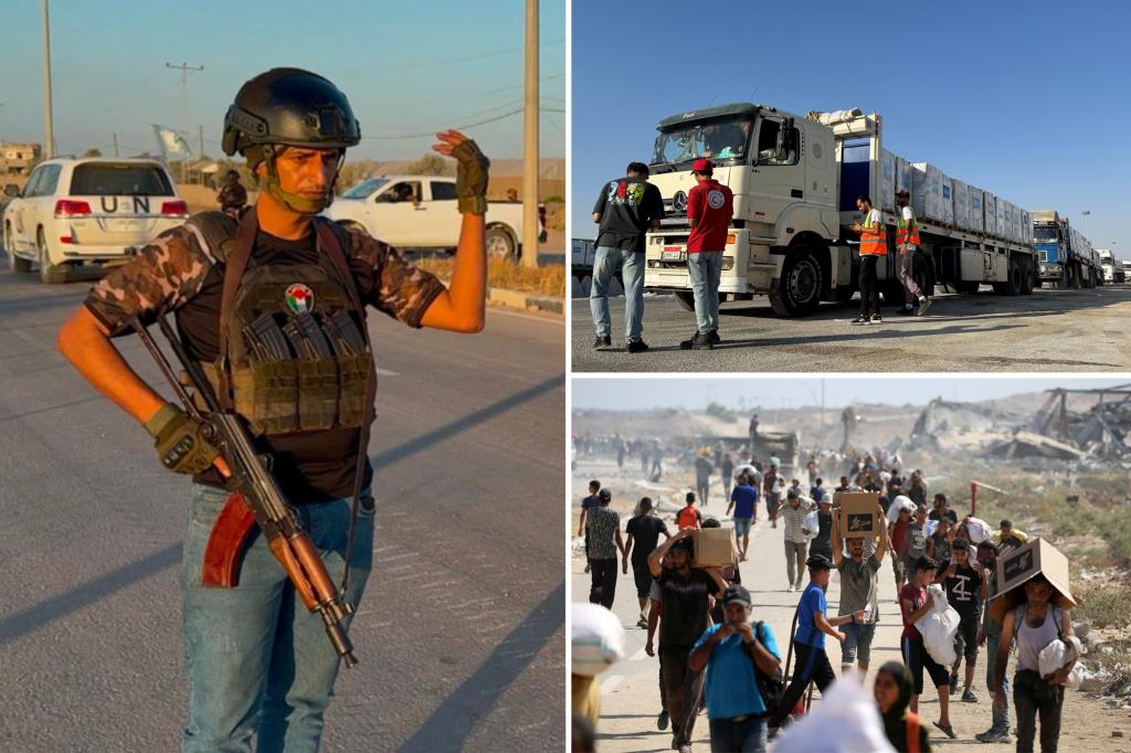 Israel arming anti-Hamas Gaza clans, including leader accused of looting aid trucks: reports