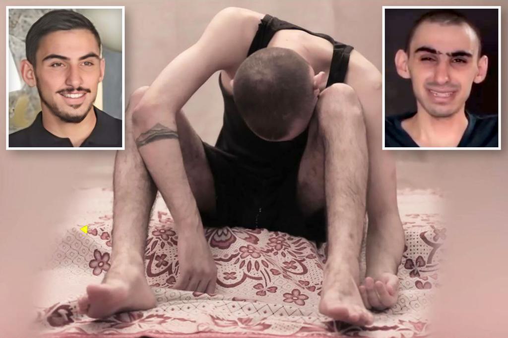 Horrific new video shows sickly thin Israeli hostage Rom Braslavski warning he’s on ‘verge of death’