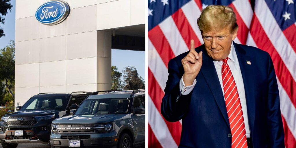 "A lot of cost and a lot of chaos": Trump's tariffs just cost Ford $800 million in a single quarter