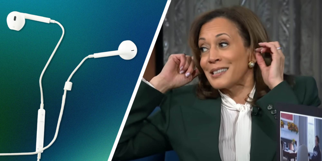 "They can hear everything": Kamala Harris finally clears up why she prefers wired headphones, causing many to ditch their wireless ones