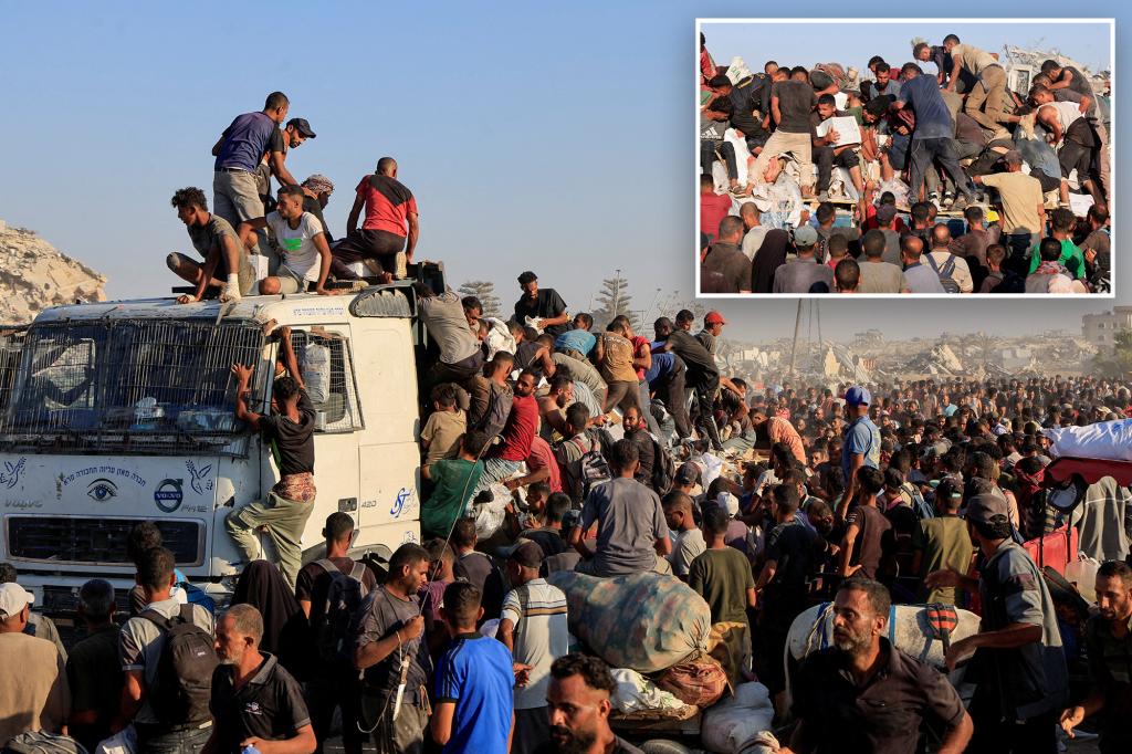 90% of UN aid trucks in Gaza were looted by starving Palestinians, ‘armed actors’ before reaching destinations: report