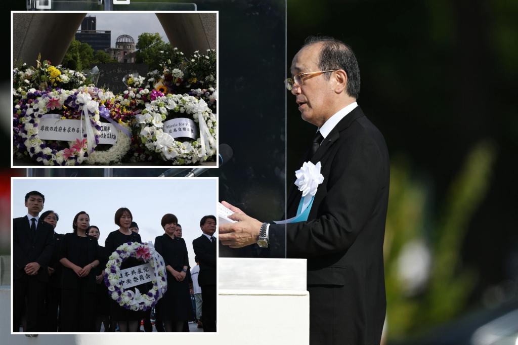 Survivors of Hiroshima fear rising nuclear threat 80 years after atomic bombing