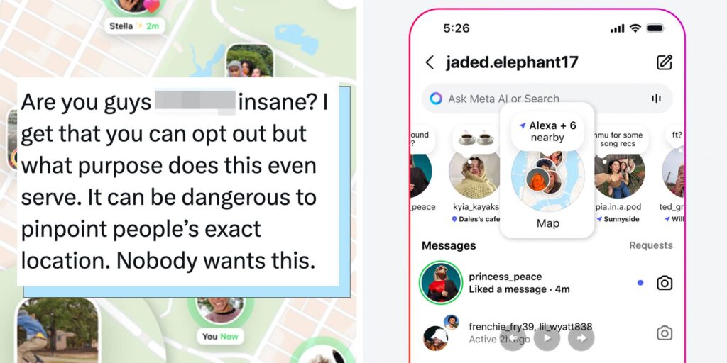 "I disabled that feature so quick:" Instagram Map now lets you share your location with friends, and nobody wants this