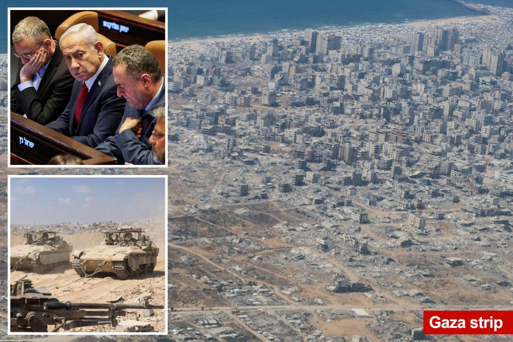 Benjamin Netanyahu says Israel ‘intends to’ take over all of Gaza