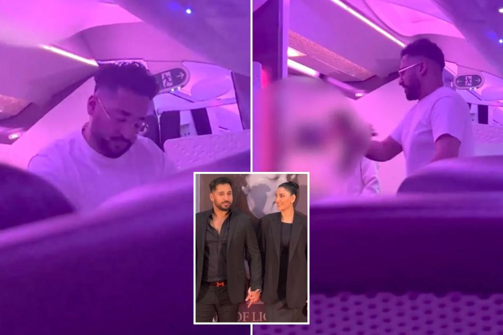 Supermodel wife of drunk Virgin Atlantic passenger who threatened to rape flight attendant defends husband’s vile outburst