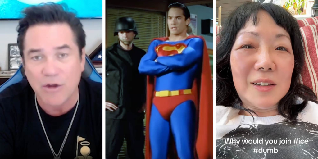 "The most un-Superman thing": Dean Cain takes his "anti-woke" views even further by announcing he's joining ICE