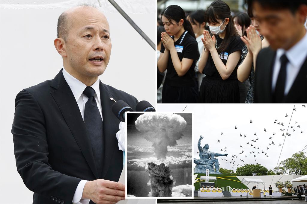 Nagasaki mayor warns about possibility of nuclear war 80 years after A-bomb