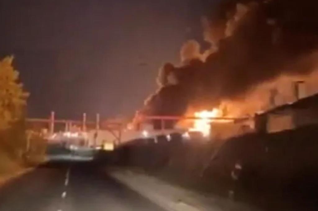 Ukraine drone attack kills one, damages industrial facility, Russia says