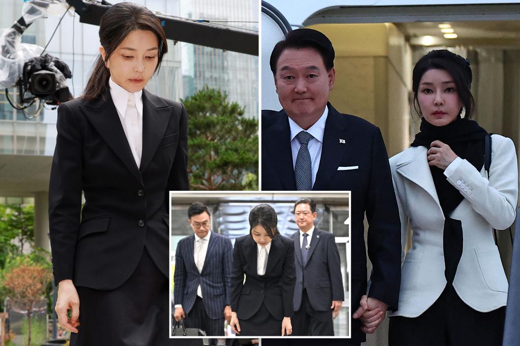 Wife of South Korea’s jailed ex-President Yoon arrested over corruption allegations