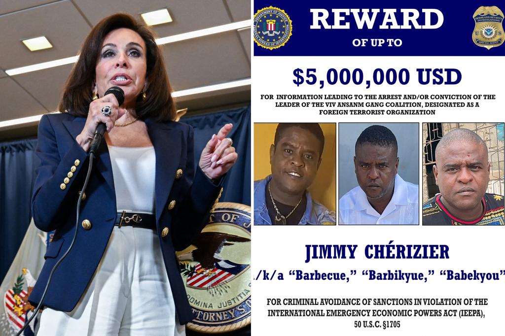 Feds unseal charges against Haitian gang leader ‘Barbecue’ who  has $5M bounty on his head