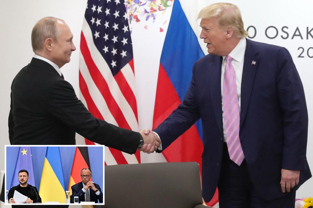 Trump vows main goal of Putin Alaska summit is a push for cease-fire: Zelensky