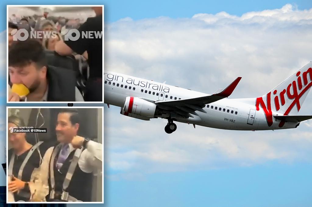 Virgin Australia flight’s ‘sudden descent’ caught on video