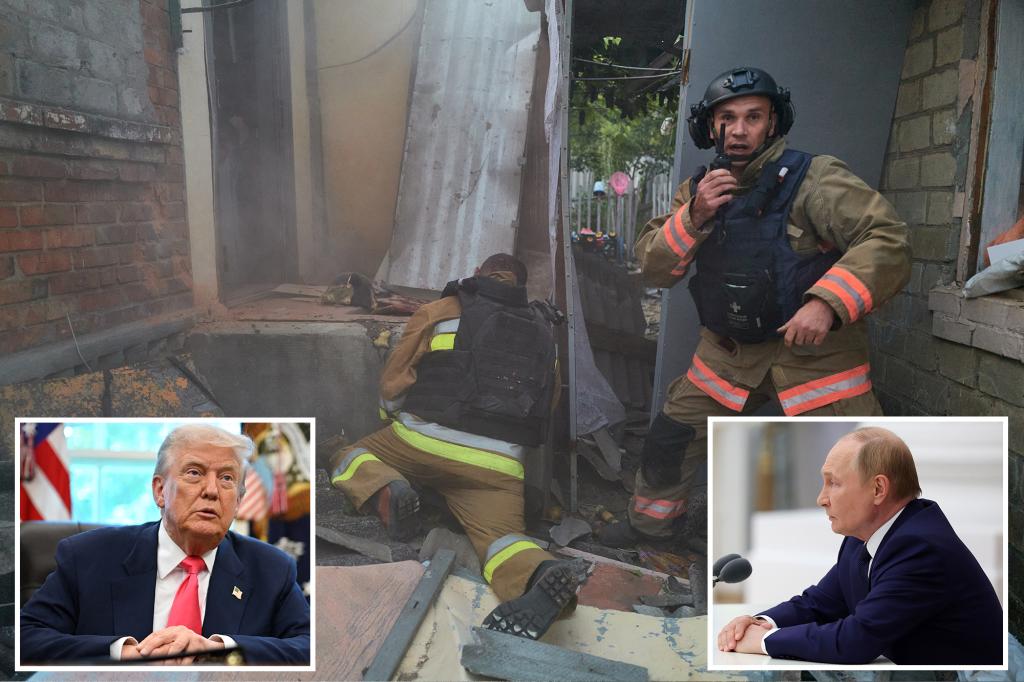 Explosion at Russian gunpowder factory kills 5, as fighting continues in Ukraine ahead of Alaska summit
