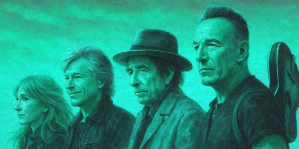 Excited that Bruce Springsteen and Bob Dylan are going on a concert tour together? You've been duped by an AI post on Facebook