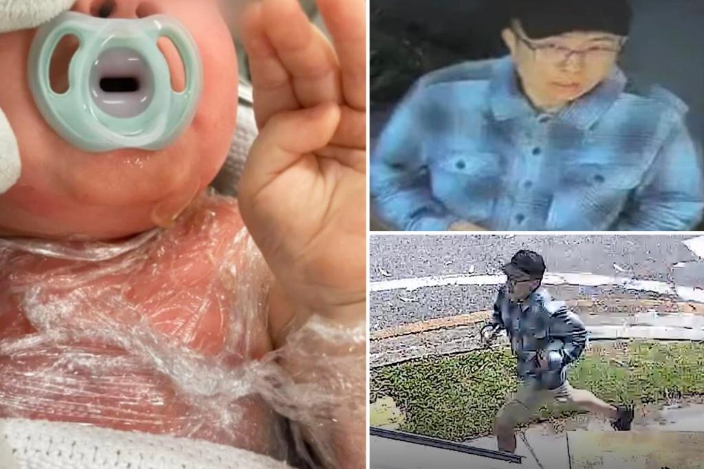 Migrant allegedly scalded baby with hot coffee in sickening random attack after visa application was rejected