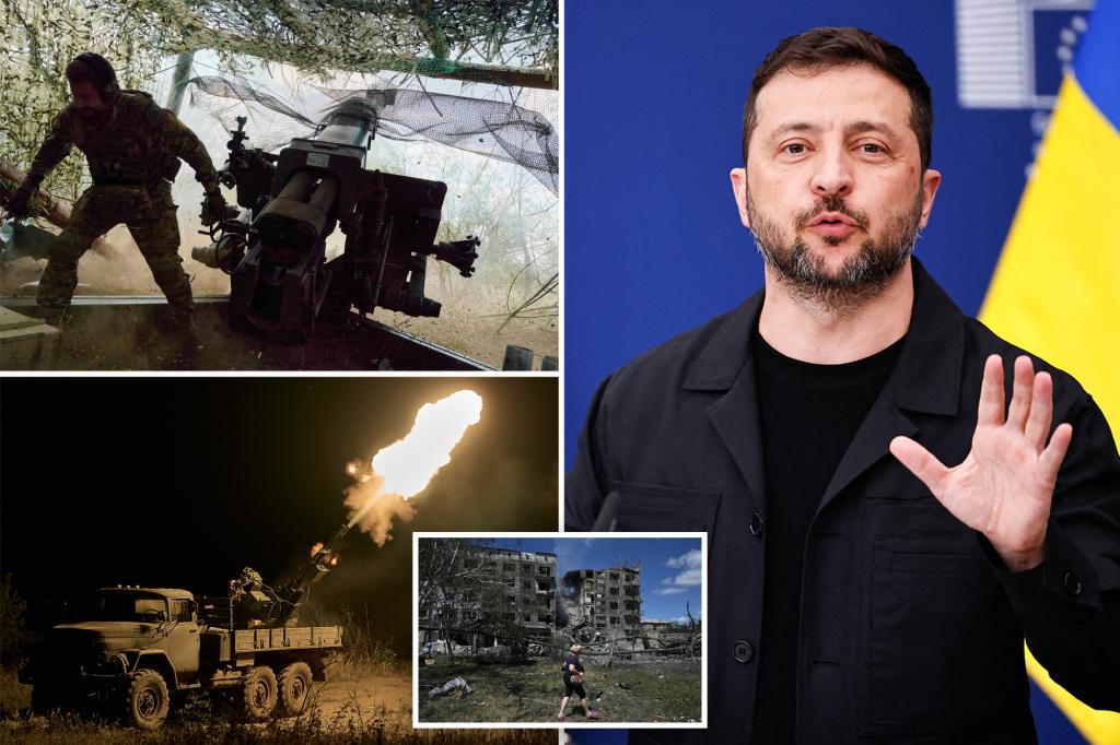 Ukraine won’t give up land that Russia doesn’t already occupy, Zelensky says after Putin’s demand