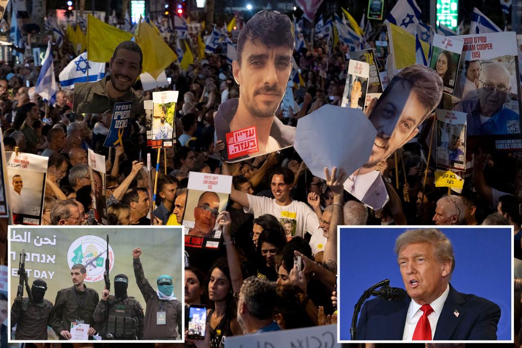 Israeli hostages will only be freed ‘when Hamas is confronted and destroyed’ in Gaza, Trump says