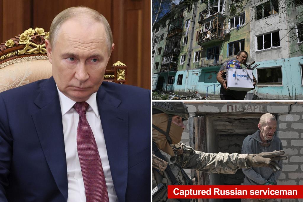 Putin claims Ukraine should give up Donetsk because Russia will conquer region by October —despite a decade of failing to do so