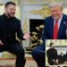 Trump, Zelensky strike friendly tone as they talk Ukraine security, avoiding repeat of February Oval Office blowup