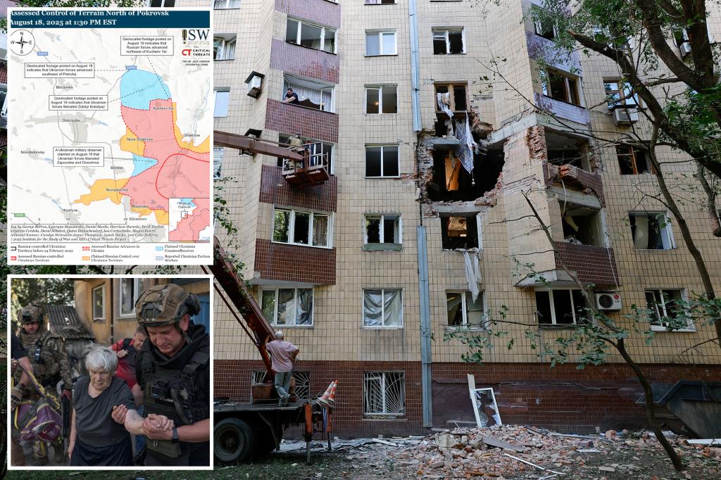 Here’s the status of Russia’s meat-grinder offensive in Donetsk — as fate of the region hangs on peace deal
