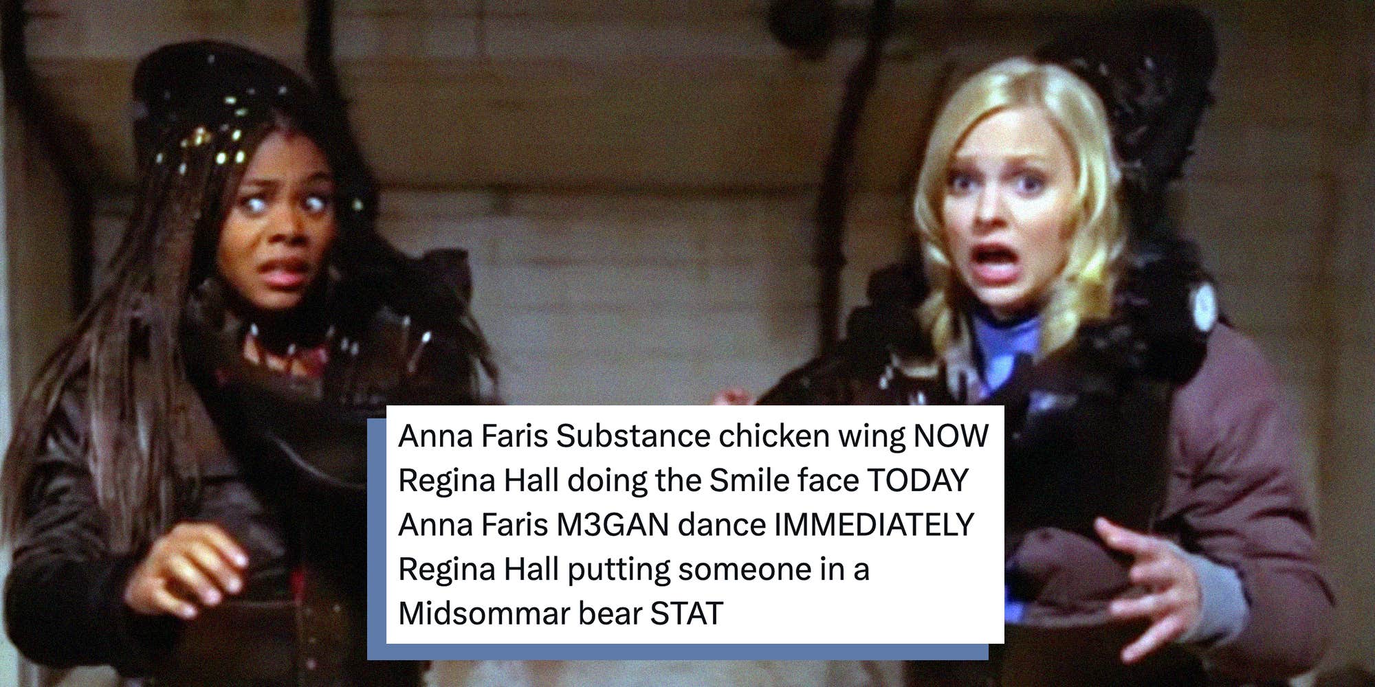 Anna Faris and Regina Hall are coming back for a new "Scary Movie" and horror fans are sharing what they want to see spoofed