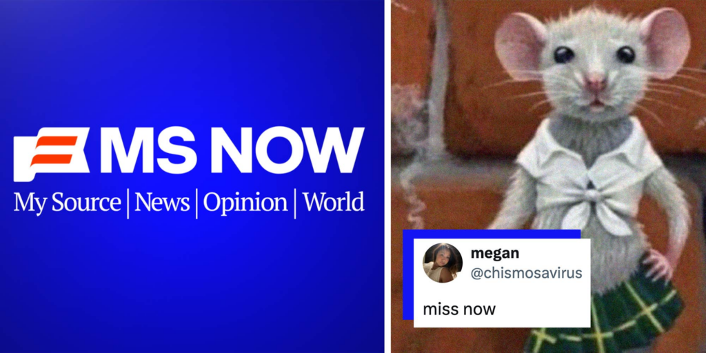 MSNBC is officially changing its name to MS Now, and the internet reacted as you'd expect: with memes and conspiracy theories
