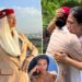 Flight attendant’s touching reunion with mom goes viral after being separated for almost a year