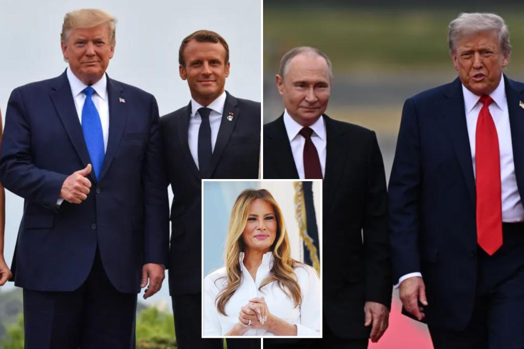 Macron says Trump’s ‘unpredictability’ key asset in making a deal on Russia