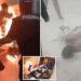 Horrific video shows passenger setting himself on fire at airport counter