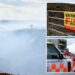 Brush fire triggers over a dozen WW2 bomb explosions in UK national park