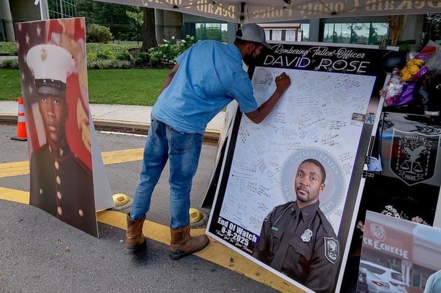 A gunman shot at the CDC, killing an officer. Trump hasn’t said a word.