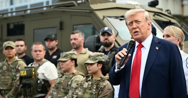 After boasting about plans to patrol D.C. streets, Trump fails to follow through