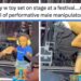 Critics call Dominic Fike "performative" after he brought his kid onstage at Lollapalooza