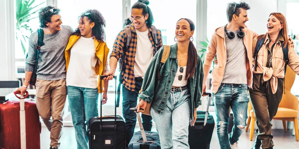 Dating apps are out, jet-setting is in. Gen Z is "flocking" for love