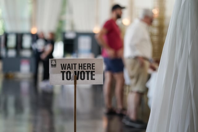 Democrat leads Republican rivals by double digits in deep red Georgia race