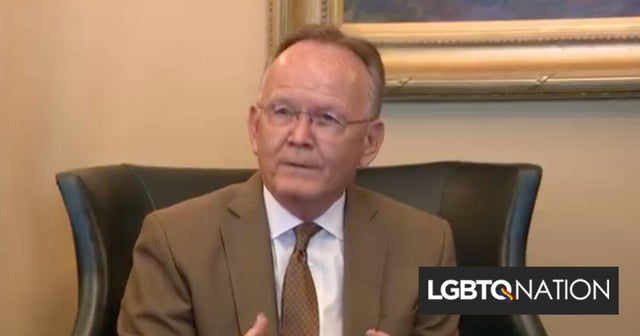 GOP senator who said trans people put girls at “risk” just helped a relative who raped a 13-year-old. Sen. Adams helped change state law around child rape then helped his relative use the new law to avoid jail.