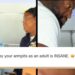 "Get over here!": Drunk passenger refuses to sit down, gets picked up and placed in his seat like a toddler