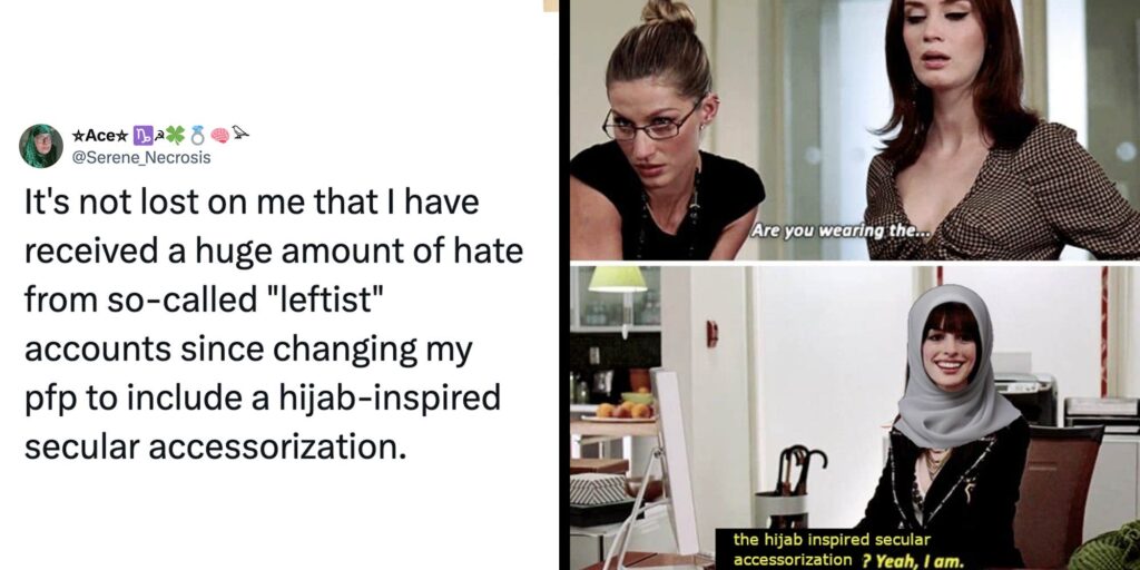 Here's why the internet can't stop joking about "hijab-inspired secular accessorization"