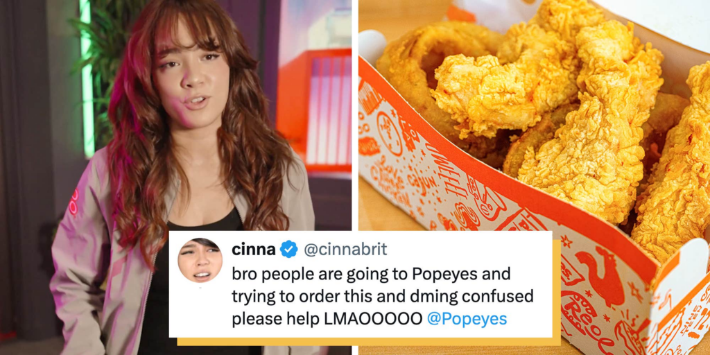 "I feel so bad": Popeyes launches confusing collaboration with Twitch streamers. After people try to order it, Cinna takes to social media to clarify