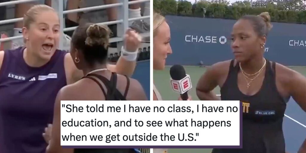 "I let my racket talk": Taylor Townsend takes the high road after Jelena Ostapenko says she has "no education, no class" at U.S. Open