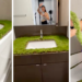 I’m genuinely shocked": Woman DIYs her bathroom into a "chia spa