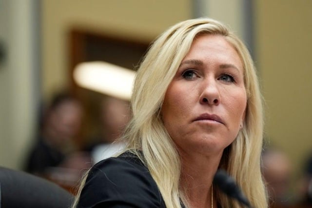 Majorie Taylor Greene up 142% in stocks she bought days before ICE awarded company massive contract: ‘Laughable’ | The Georgia representative is a member of the House Homeland Security Committee, which oversees ICE