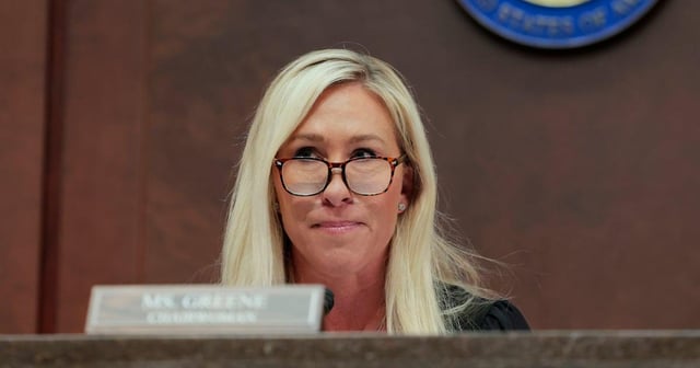 Marjorie Taylor Greene Says She’s Done With the GOP