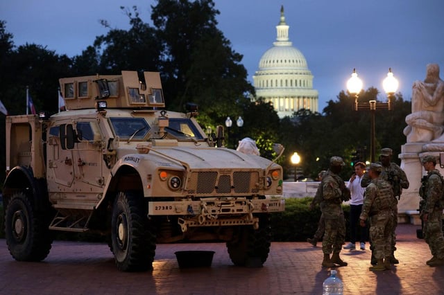 National Guard may run out of money because of Trump’s repeated deployments