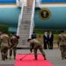 Newsom's Press Office Slams 'Disgusting' Use Of U.S. Soldiers To Roll Out Red Carpet For Putin