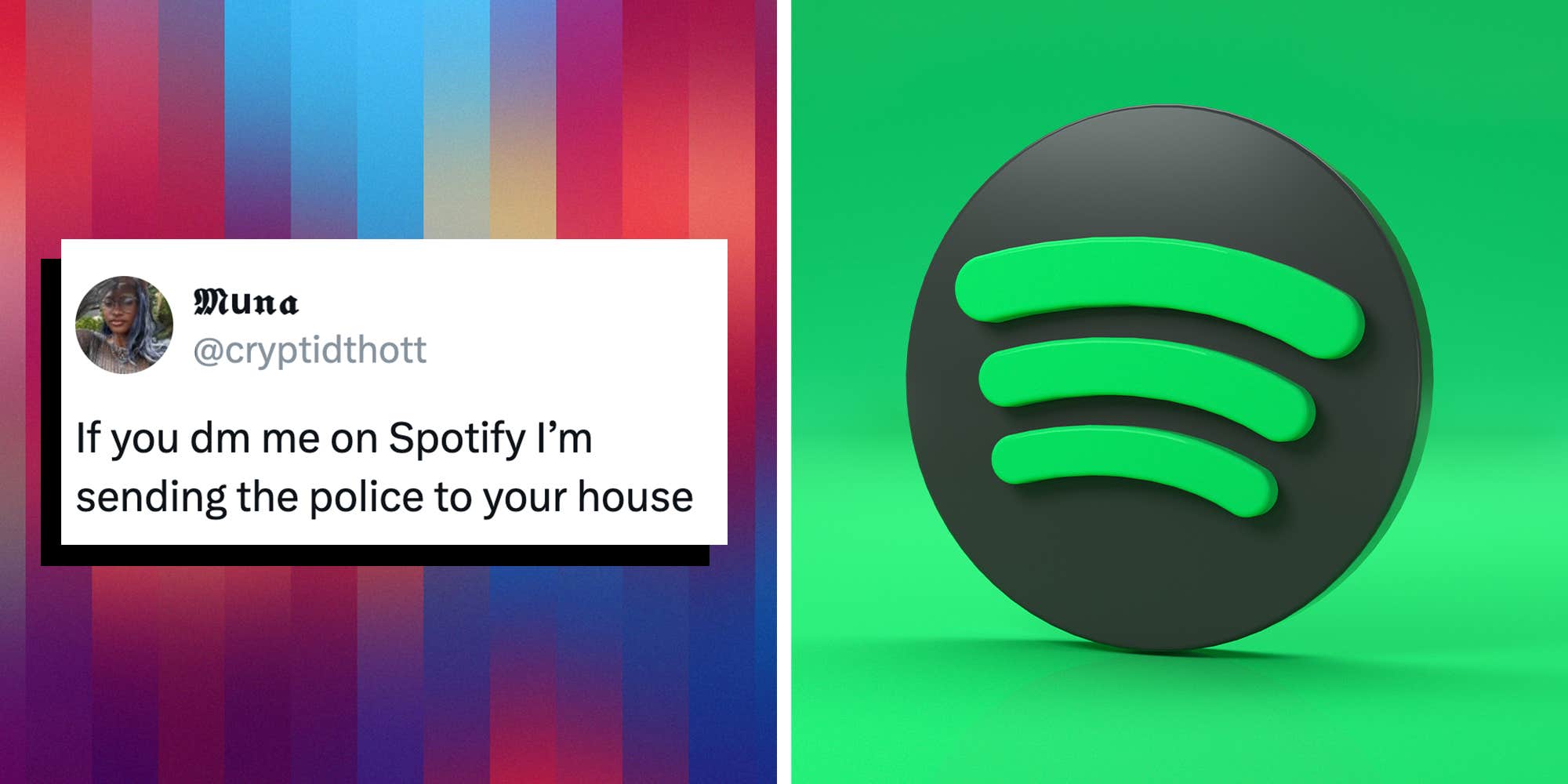"No thanks": Spotify announced a new DM feature, and social media is making the same joke