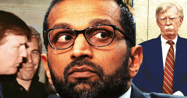 Patel Ordered Bolton ‘Distraction’ FBI Raid on Epstein Files Release Day